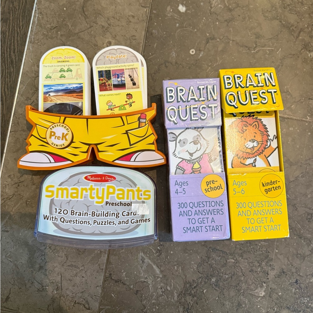 Melissa & Doug Smarty Pants & Brain Quest Card Set - Picture 3 of 4
